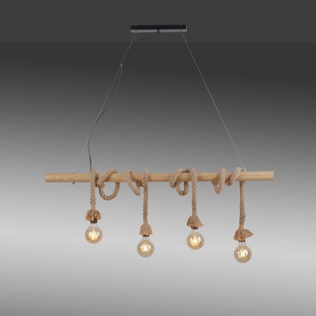 Lampa wisząca w formie zawiniętych sznurów 15483-18 z serii ROPE 3