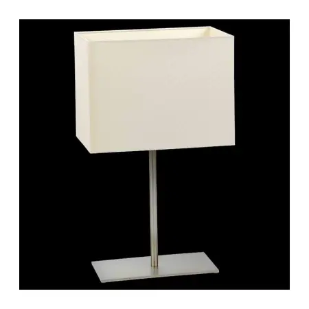 Minimalistyczna lampa stołowa z klasycznym abażurem 67990 z serii CRUZ