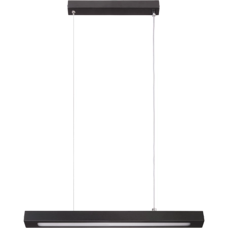 Czarny, prosty zwis nad stół 3000K 66cm SIG 32906 z serii FUTURA STEEL LUX