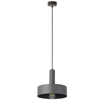 Nowoczesna lampa wisząca, ciemna oliwka SIG 40970 z serii VITRUM