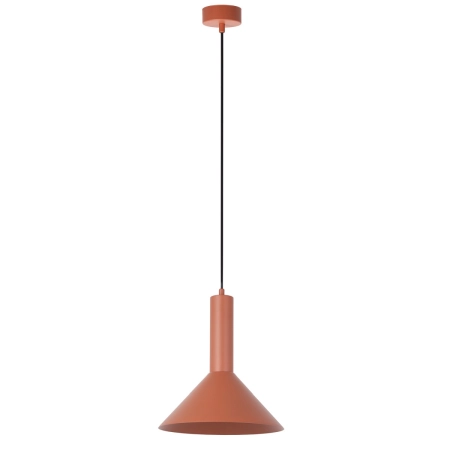 Lampa wisząca w kształcie stożka, ceglana SIG 41114 z serii VITRUM - 2