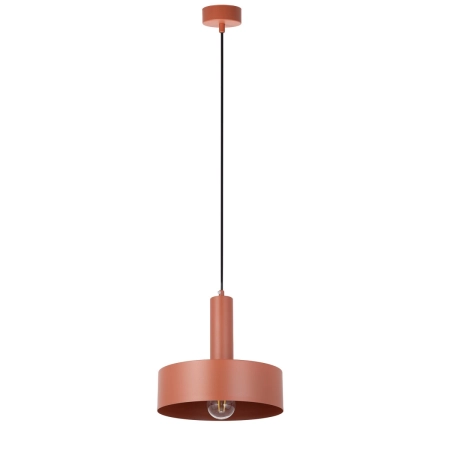 Lampa wisząca ceglana do salonu, koło SIG 41115 z serii VITRUM