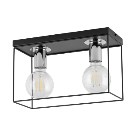 Lampa sufitowa typu box na ozdobne żarówki SIG 40699 z serii VOX