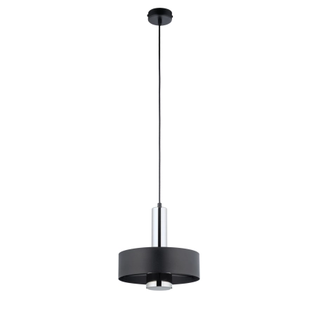 Industrialna, czarna lampa wisząca do kuchni SIG 40715 z serii RIF LUX