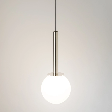 Minimalistyczna lampa wisząca, biała kula SIG 40763 z serii DAISY - 2