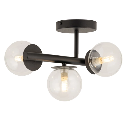 Lampa sufitowa z transparentnymi kloszami SIG 40794 z serii AVOLA