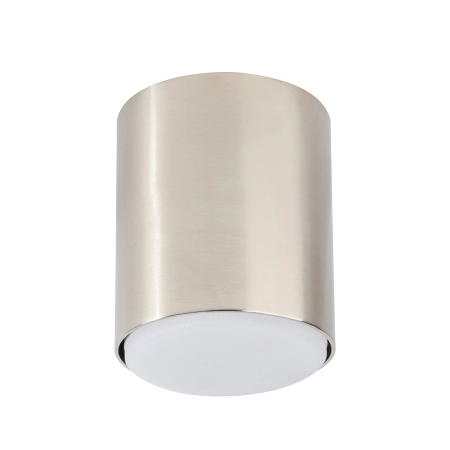 Pojedyncza lampa, nieruchomy spot, srebrny SIG 40846 z serii TUBO