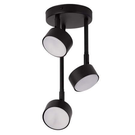 Czarna lampa sufitowa do sypialni SIG 40885 z serii NEMO