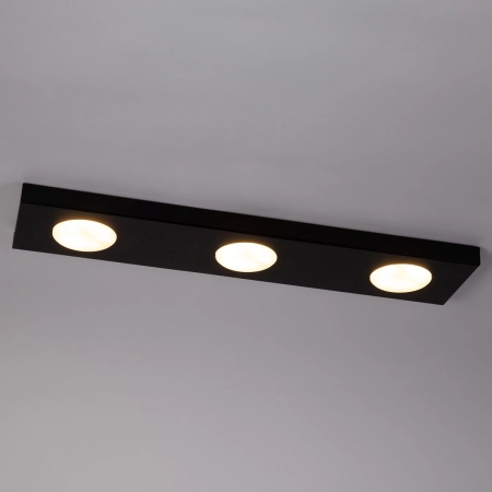 Minimalistyczna, trzypunktowa lampa sufitowa SIG 40921 z serii HERO