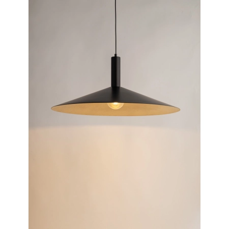 Prosta, czarna lampa wisząca do kuchni SIG 41011 z serii CAPRI - 2