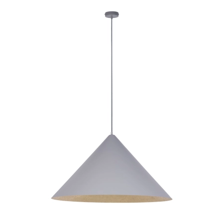 Szaro-złota lampa wisząca w kształcie stożka SIG 41047 z serii VESUVIO