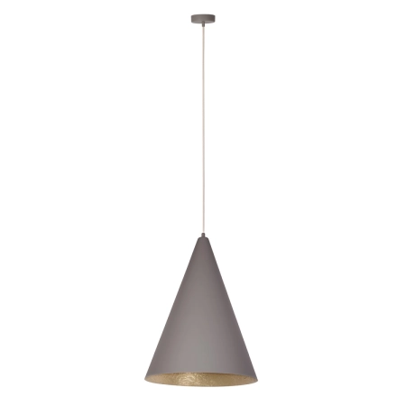 Lampa wisząca w kolorze taupe do jadalni SIG 41056 z serii VESUVIO