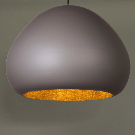 Nowoczesna lampa wisząca, taupe-złoty SIG 41080 z serii LAVA - 4