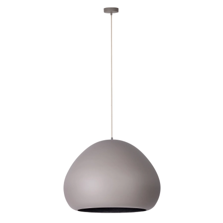 Lampa taupe wisząca z czarnym wnętrzem SIG 41081 z serii LAVA