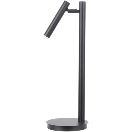 Nowoczesna, prosta, czarna lampka biurkowa SIG 50195 z serii SOPEL