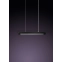 Czarna, prosta lampa wisząca 4000K 66cm SIG 32812 z serii FUTURA STEEL LUX - wizualizacja