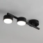 Lampa sufitowa dwupunktowa, czarna SIG 40817 z serii PUNTO