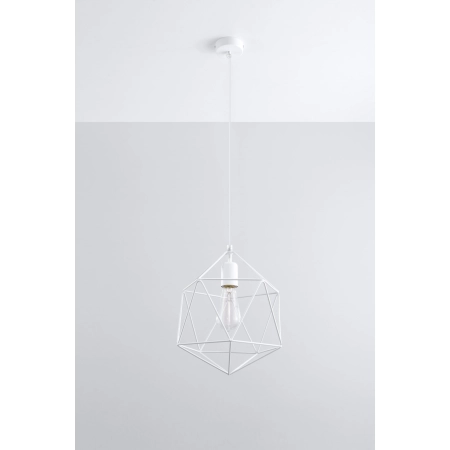 Lampa z minimalistycznym, drucianym kloszem SL.0290 z serii GASPARE 2