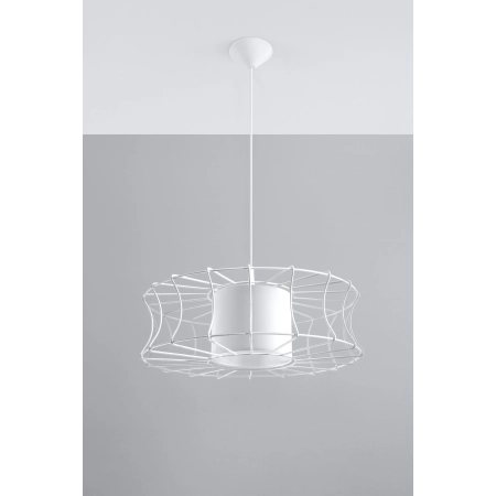 Lampa wisząca SALERNO biała SL.0299 - SOLLUX 2