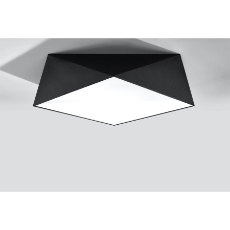 Czarno-biały plafon o nietypowym kształcie SL.0693 z serii HEXA 45 2