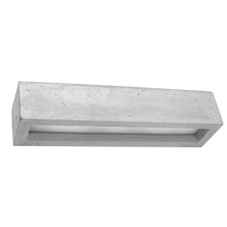 Szeroki, industrialny, betonowy kinkiet 50cm SL.0993 z serii VEGA