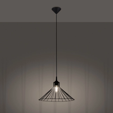 Industrialna, druciana lampa wisząca do kuchni SL.1186 z serii EDA - 3