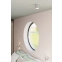 Szara, natynkowa tuba z nacięciami, downlight SL.0357 z serii INEZ 8