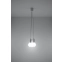 Lampa wisząca trzy białe przewody z oprawkami SL.0570 z serii DIEGO 3 3