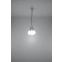 Lampa wisząca trzy białe przewody z oprawkami SL.0570 z serii DIEGO 3 6