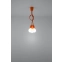 Lampa wisząca pomarańczowe przewody bez kloszy SL.0585 z serii DIEGO 3 6