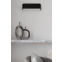Czarny, kwadratowy plafon do salonu 55cm SL.0826 z serii LOKKO - wizualizacja