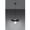 Designerska, czarna lampa wisząca do jadalni SL.0853 z serii FLAVIO 3