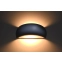 Szara, minimalistyczna lampa ścienna na korytarz SL.0875 z serii PONTIUS 3