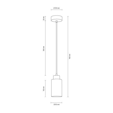 Lampa wisząca 1720128 z serii BOSCO 2