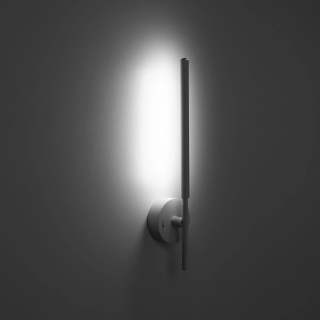 Biała lampa ścienna, wąska tuba TK 5396 z serii FOCUS WHITE - 7