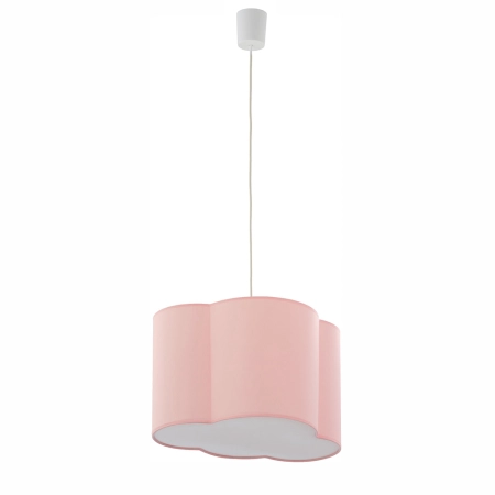 Różowa pastelowa lampa wisząca w kształcie chmurki TK6078 z serii CLOUD