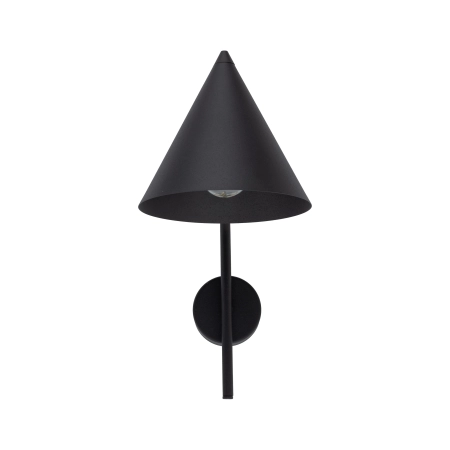 Dekoracyjna lampa ścienna do sypialni TK 10041 z serii CONO BLACK - 9