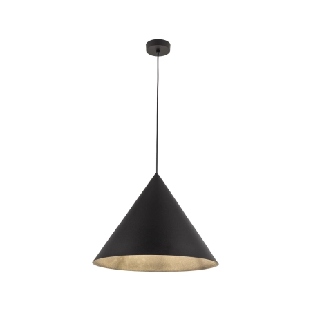 Stożkowa, czarna lampa wisząca TK 10059 z serii CONO BLACK - 3