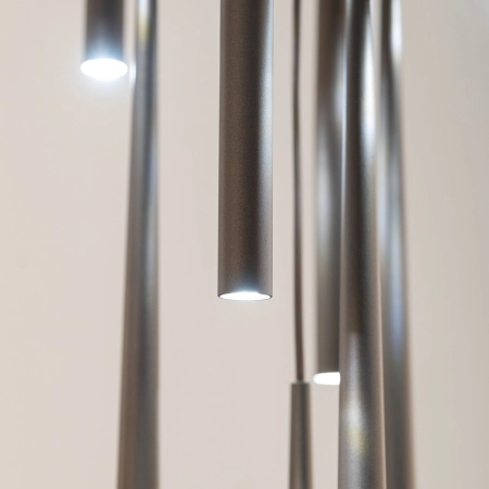 Efektowna, brązowa lampa na antresolę TK 10110 z serii PIANO BROWN - 4
