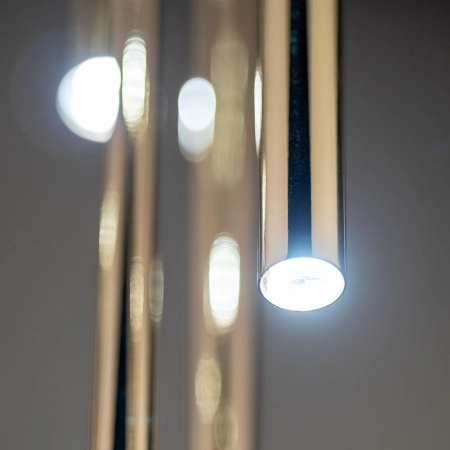 Efektowna lampa wisząca na antresolę TK 10118 z serii PIANO BLACK GOLD - 4