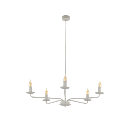 Świecznikowa lampa wisząca do salonu TK 10253 z serii LIMAL BEIGE - 2