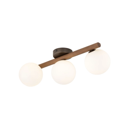 Drewniana lampa z kloszami TK 10269 z serii ESTERA WOOD ORZECH - 3