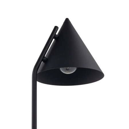 Nowoczesna lampka stołowa - stożek TK 16009 z serii CONO BLACK - 4