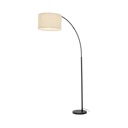 Duża lampa podłogowa w kształcie łuku TK 16023 z serii ZENITH LINEN - 6