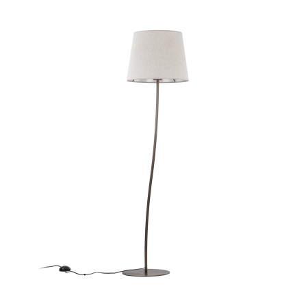 Nowoczesna lampka podłogowa do sypialni TK 16028 z serii NICOLA BROWN