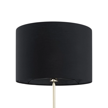 Czarno-złota, prosta lampa stojąca TK 16029 z serii UMBERTO BLACK GOLD - 3