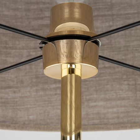 Prosta lampa stojąca do salonu TK 16035 z serii UMBERTO LINEN GOLD - 3