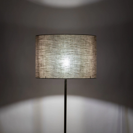 Prosta lampa stojąca do salonu TK 16035 z serii UMBERTO LINEN GOLD - 7