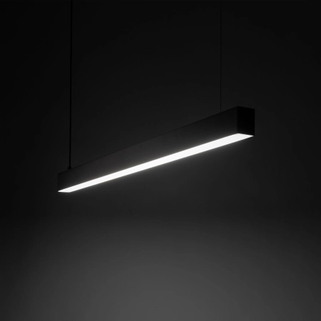 Minimalistyczna lampa LED nad stół TK 18080 z serii LUXE BLACK - 3