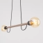 Minimalistyczna lampa z drewnianym ramieniem TK 4948 z serii HELIX WOOD 2